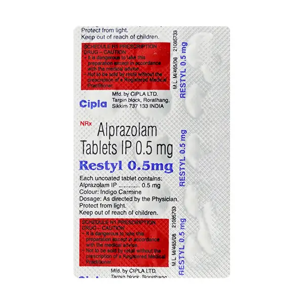 Restyl 0.5mg Tablet